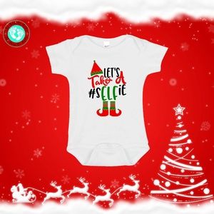 Let's Take a #sELFie Christmas Onesie